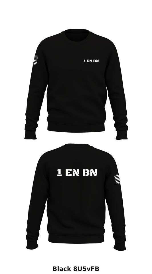 1 EN BN Store 1 Core Men's Crewneck Performance Sweatshirt - 8U5vFB