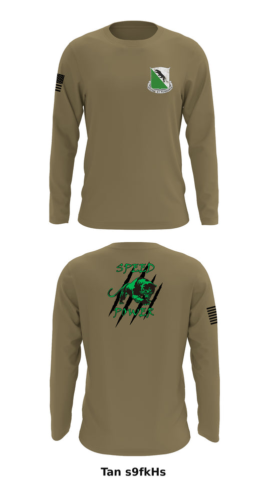 3-69AR, 1ABCT, 3ID Store 1 Core Men's LS Performance Tee - s9fkHs