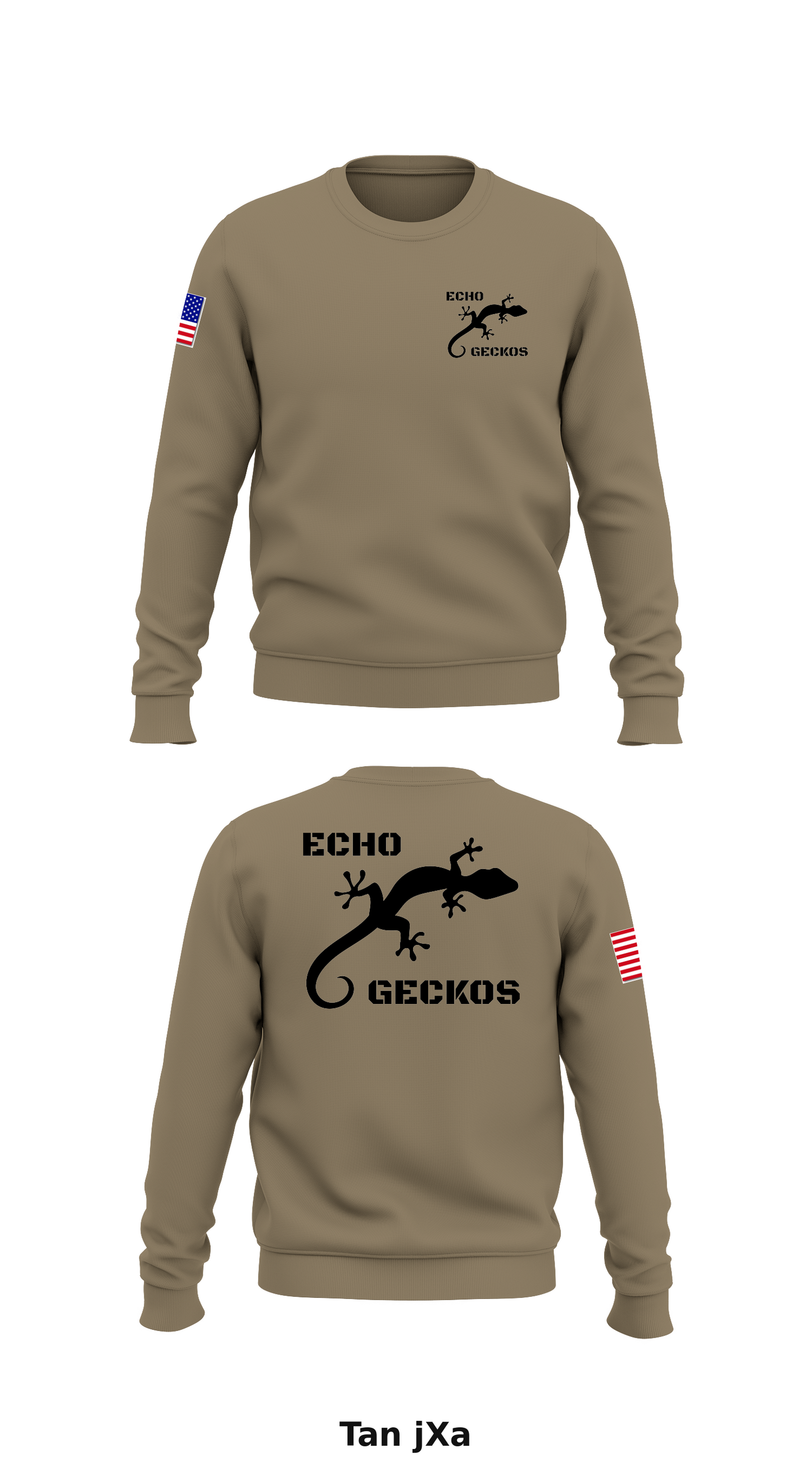 Echo Geckos Store 1 Core Men's Crewneck Performance Sweatshirt - jXa