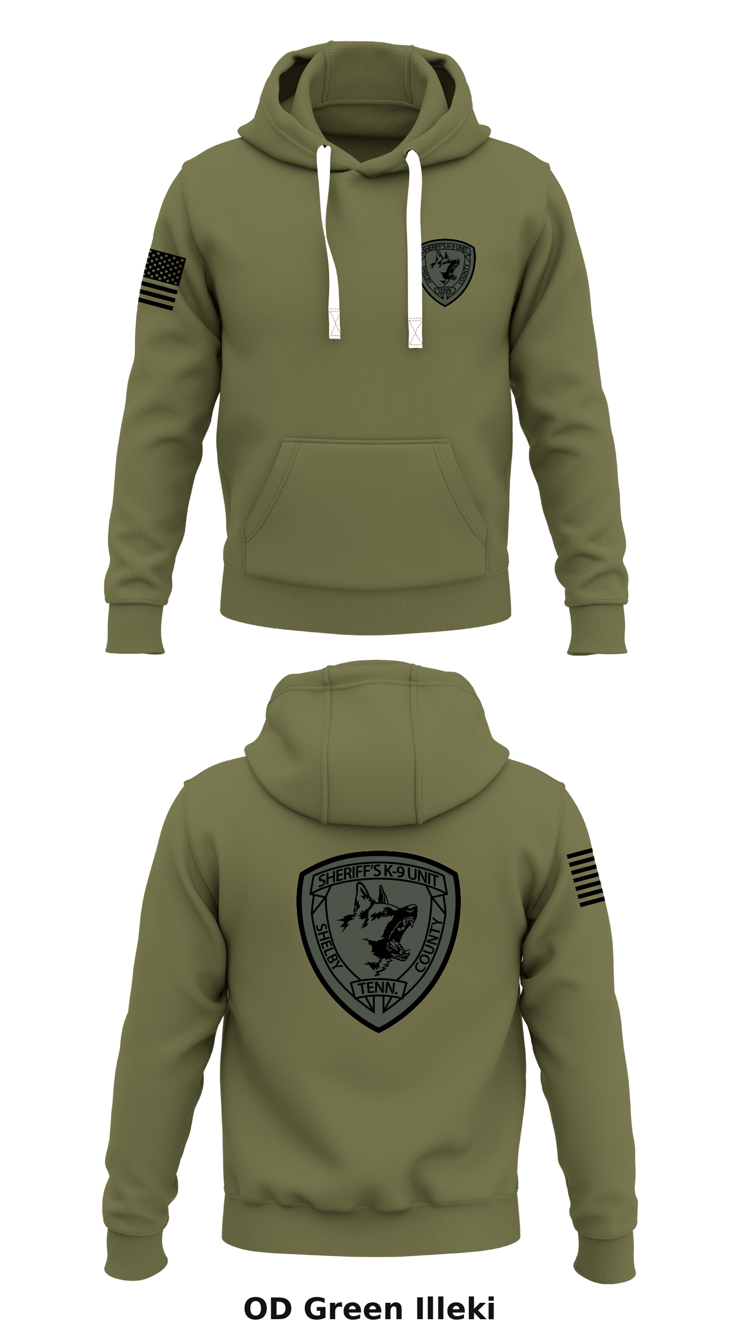 Core Men's Hooded Performance Sweatshirt - Illeki