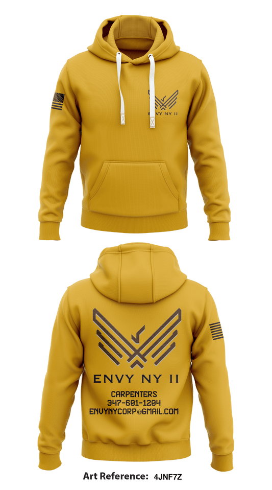 ENVY NY II Store 1  Core Men's Hooded Performance Sweatshirt - 4JnF7z
