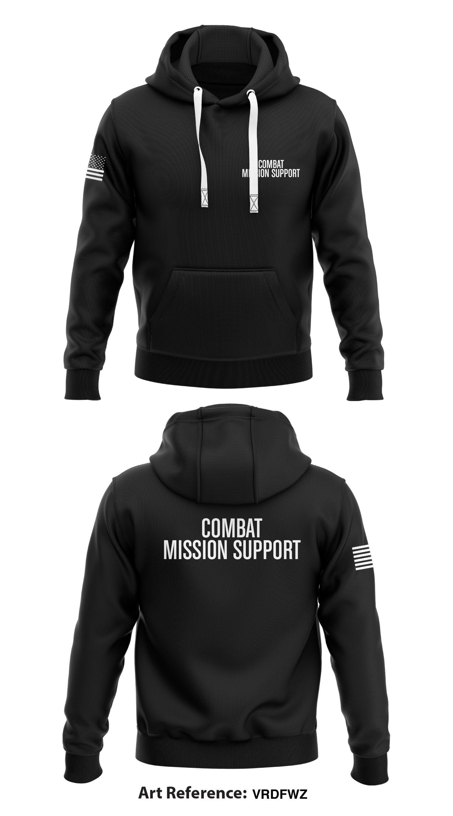 Combat Mission Support Store 1  Core Men's Hooded Performance Sweatshirt - vrDFwz