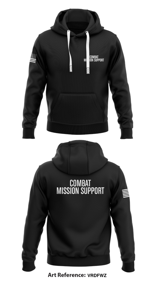 Combat Mission Support Store 1  Core Men's Hooded Performance Sweatshirt - vrDFwz