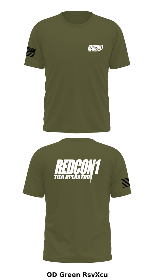 RedCon1 Tier Operators Store 1 Core Men's SS Performance Tee - RsvXcu