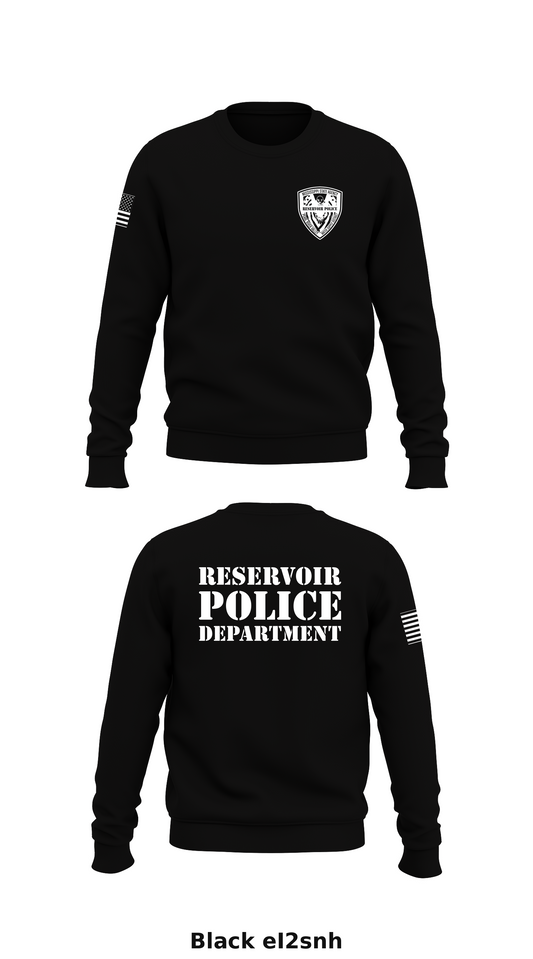 Reservoir Police Department Store 1 Core Men's Crewneck Performance Sweatshirt - eI2snh