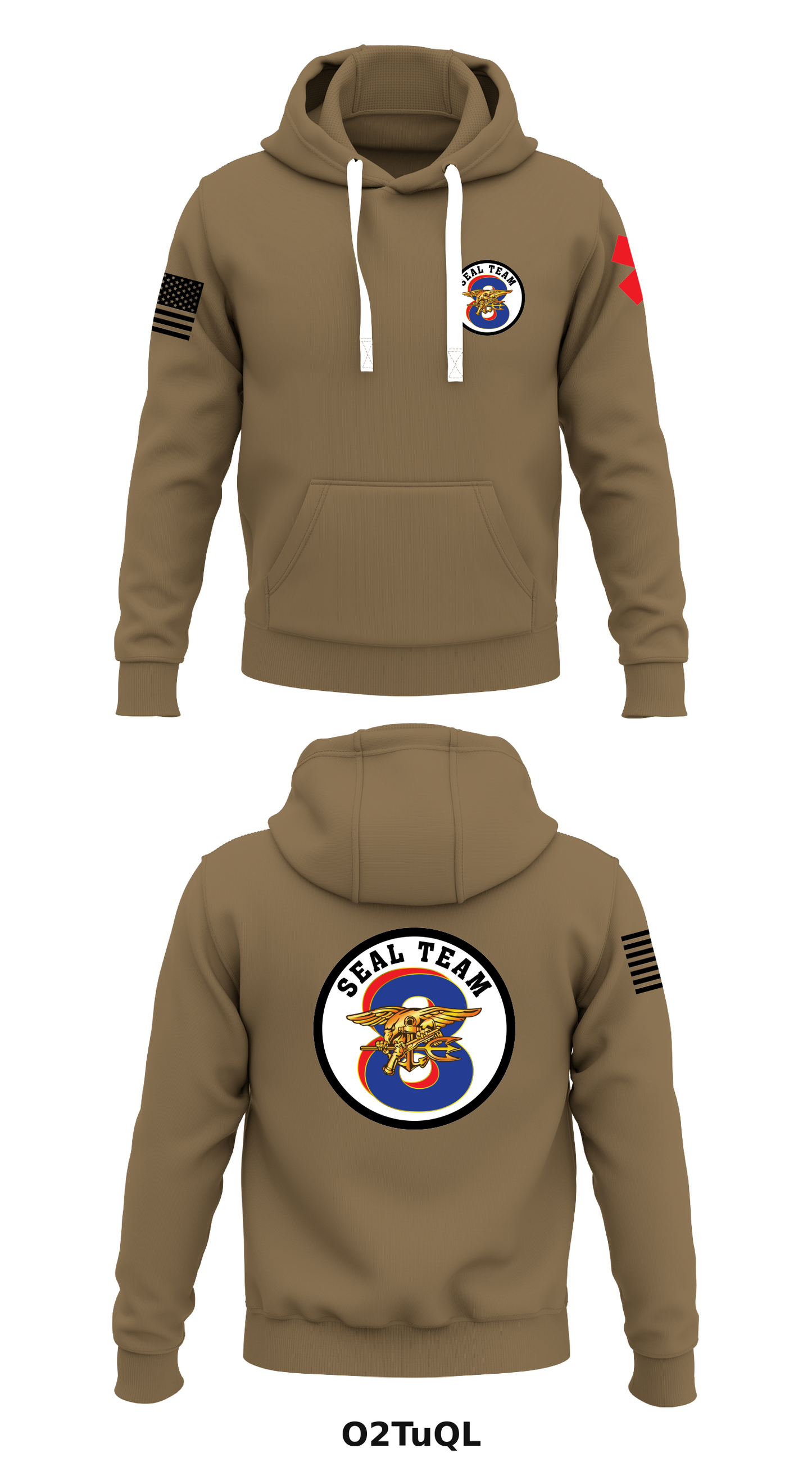 SEAL Team 8 Store 1  Core Men's Hooded Performance Sweatshirt - O2TuQL