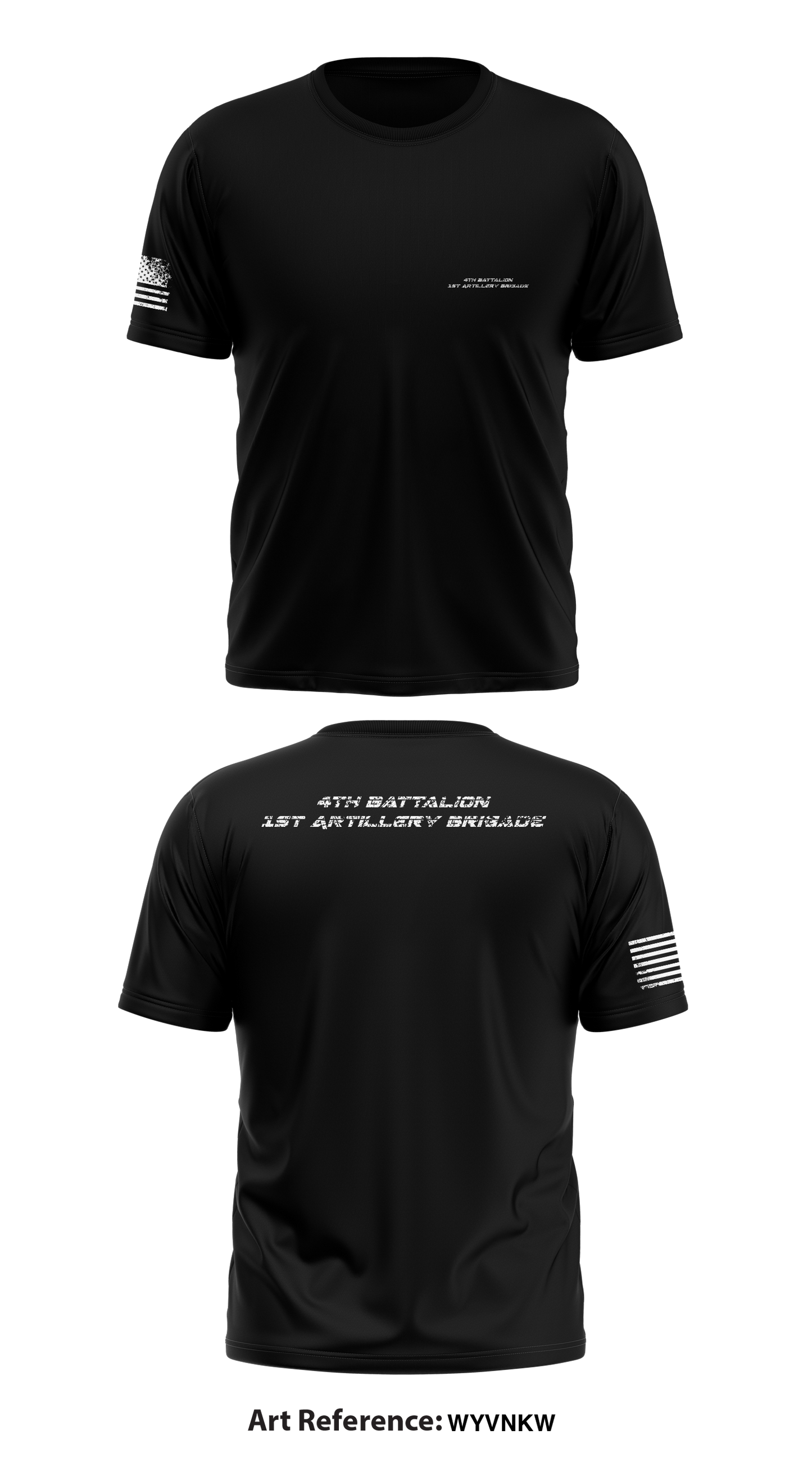 4th battalion 1st Artillery Brigade Store 1 Core Men's SS Performance Tee - wYvnKW