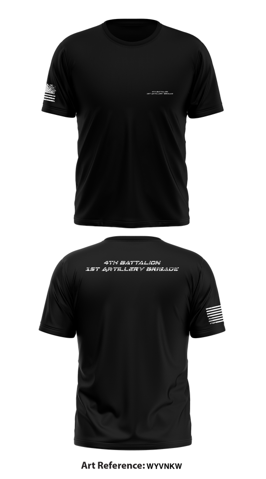 4th battalion 1st Artillery Brigade Store 1 Core Men's SS Performance Tee - wYvnKW