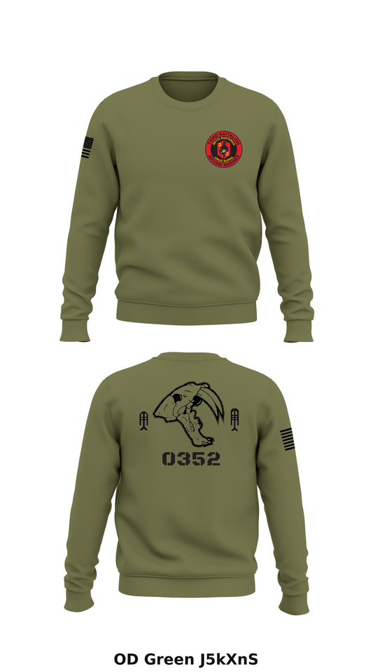 3/2 Store 1 Core Men's Crewneck Performance Sweatshirt - J5kXnS