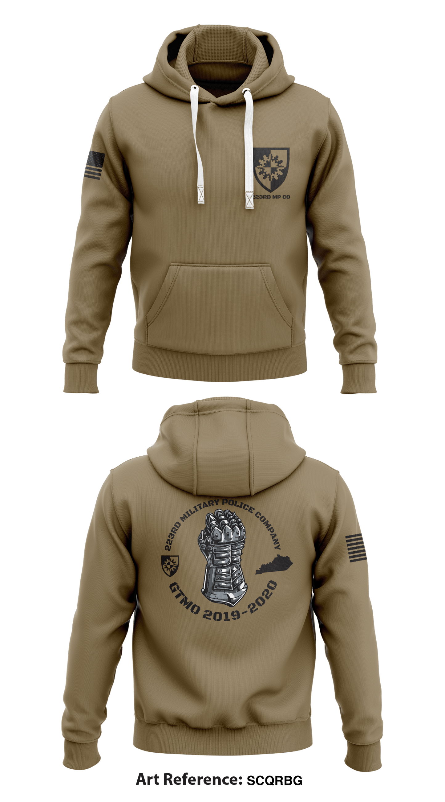 223rd Military Police Company Store 1  Core Men's Hooded Performance Sweatshirt - ScQRBg