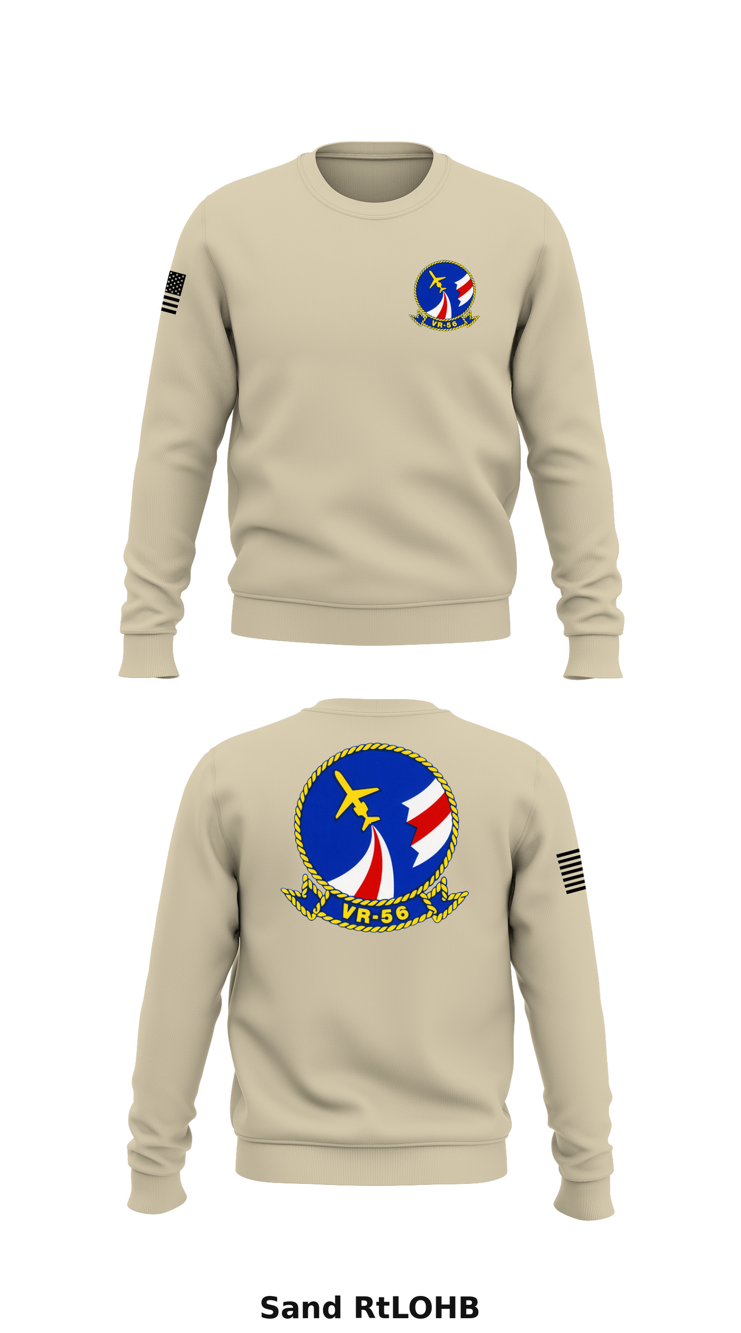 VR-56 Store 1 Core Men's Crewneck Performance Sweatshirt - RtLOHB
