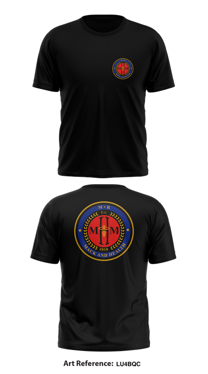 M.R. Mack & Health Store 1 Core Men's SS Performance Tee - Lu4bqc