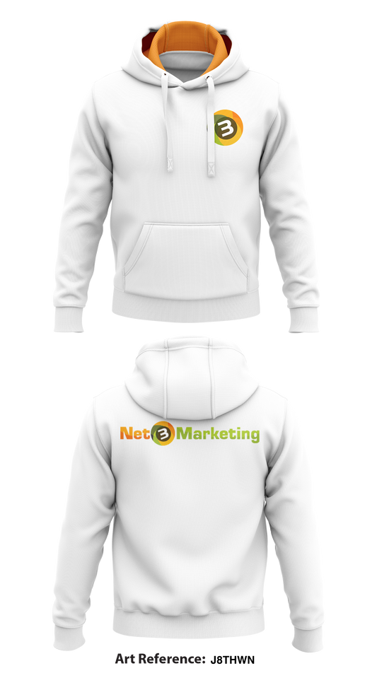 Net 3 Marketing Store 1  Core Men's Hooded Performance Sweatshirt - j8tHwN