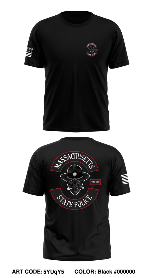 MSP STATE POLICE Store 1 Core Men's SS Performance Tee - 5YUqY5