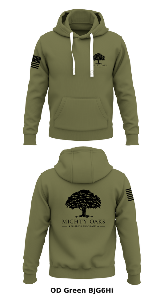 Mighty Oaks Warrior Programs  Store 1  Core Men's Hooded Performance Sweatshirt - BjG6Hi
