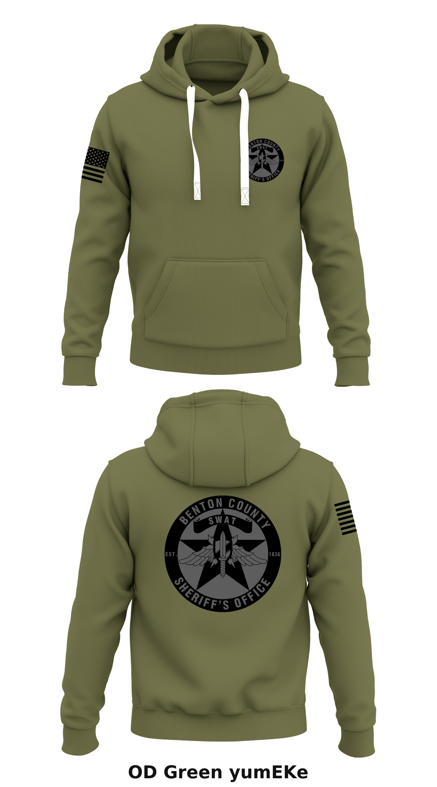 Core Men's Hooded Performance Sweatshirt - yumEKe