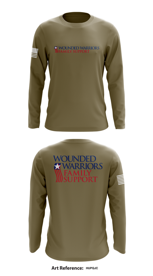 Wounded Warriors Family Support Store 1 Core Men's LS Performance Tee - HUPqjC