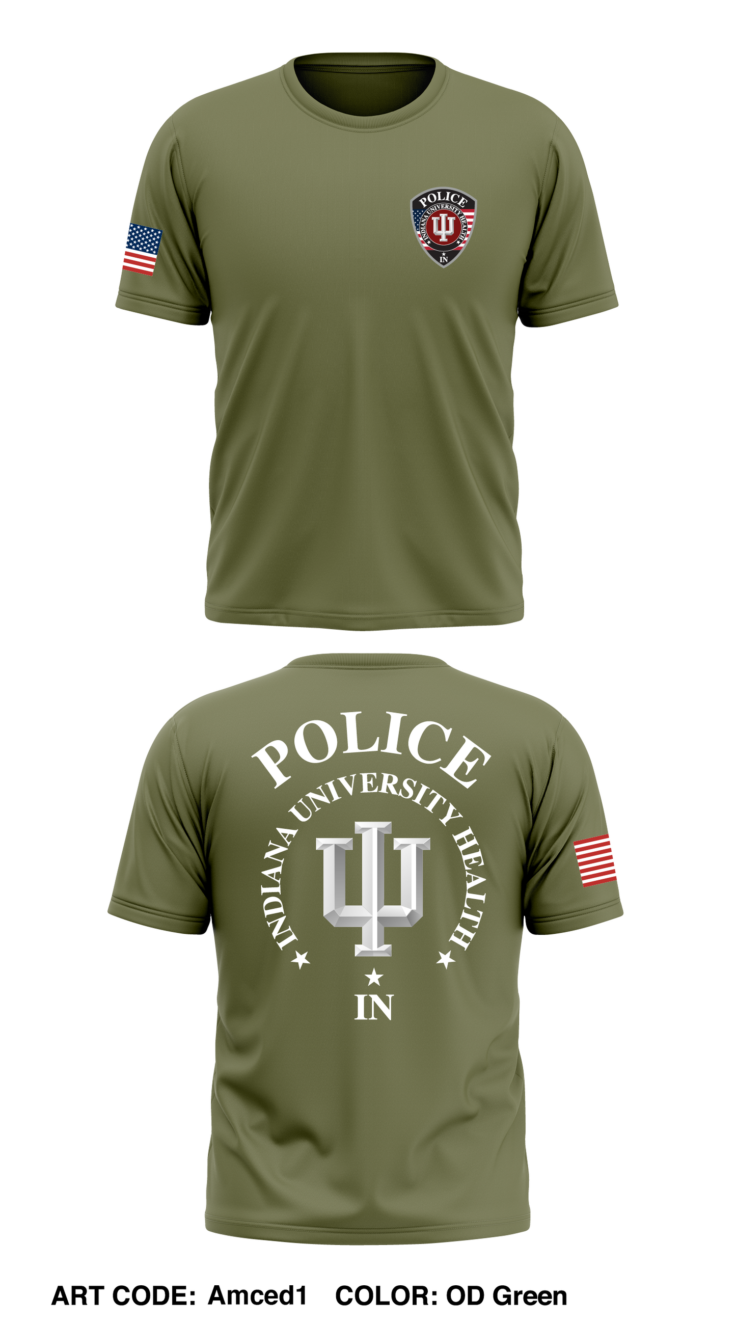 AHC PD Store 1 Core Men's SS Performance Tee - Amced1