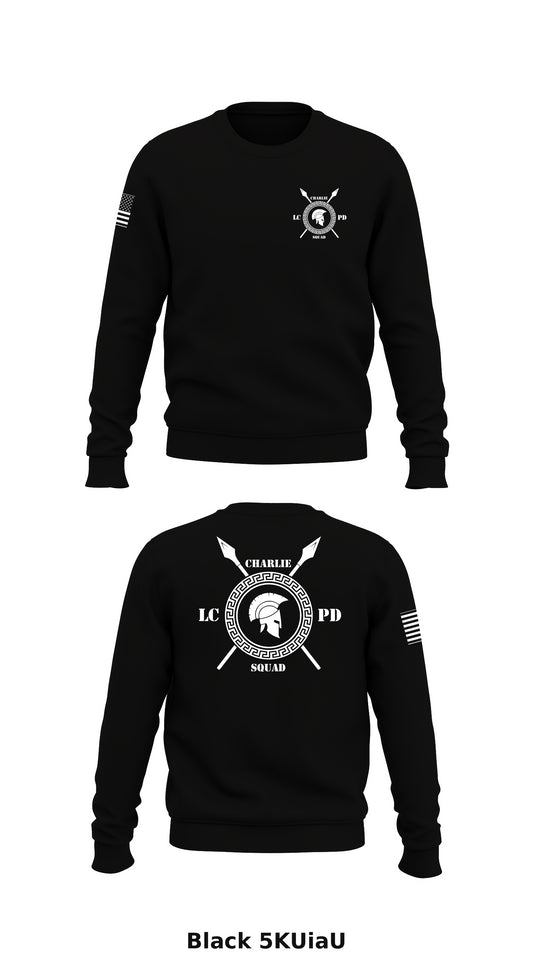 LCPD Charlie Squad Store 1 Core Men's Crewneck Performance Sweatshirt - 5KUiaU