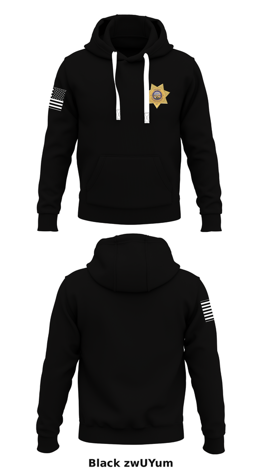 Geary County Sheriffs Office Store 1  Core Men's Hooded Performance Sweatshirt - zwUYum