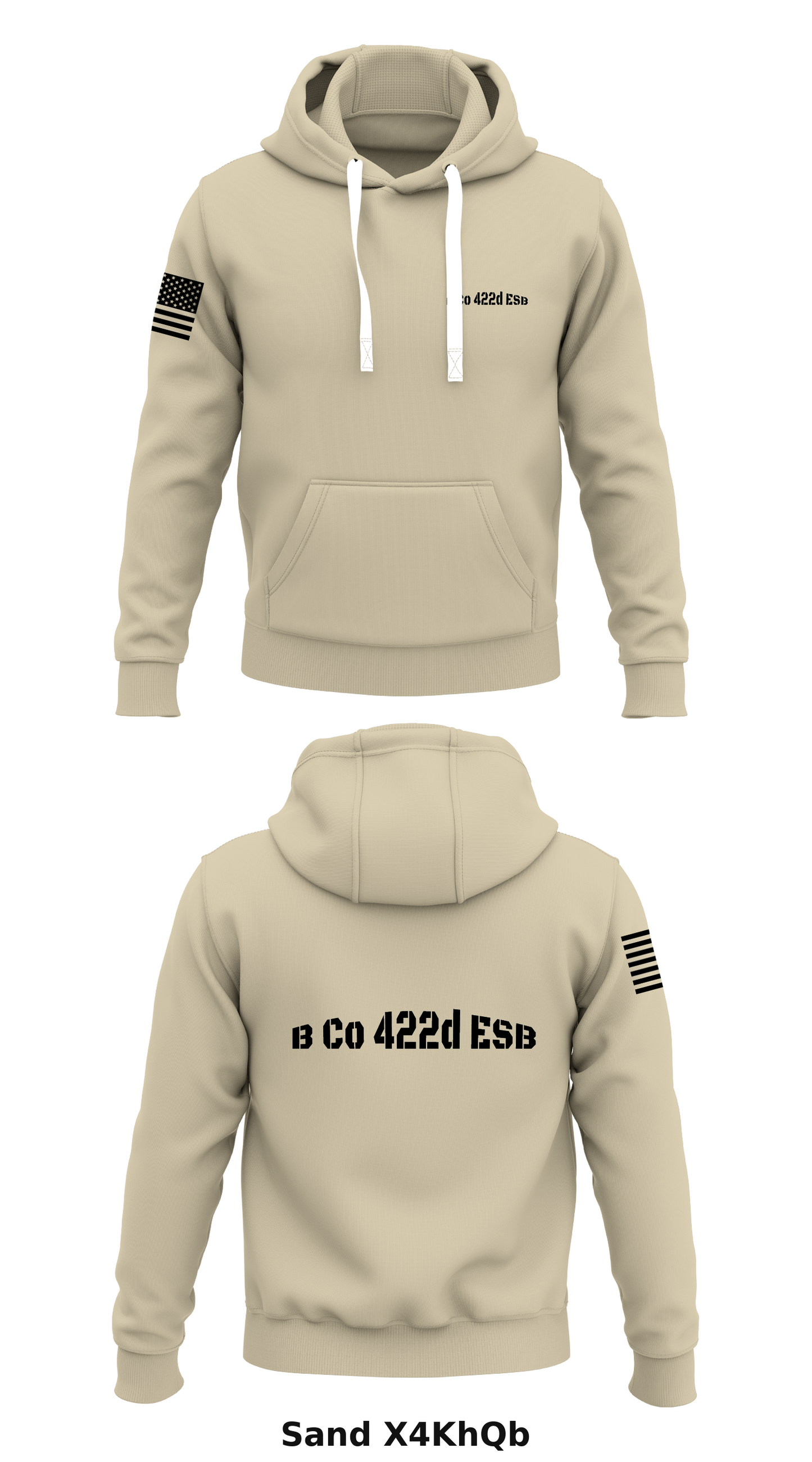 B Co 422d ESB Store 1  Core Men's Hooded Performance Sweatshirt - X4KhQb