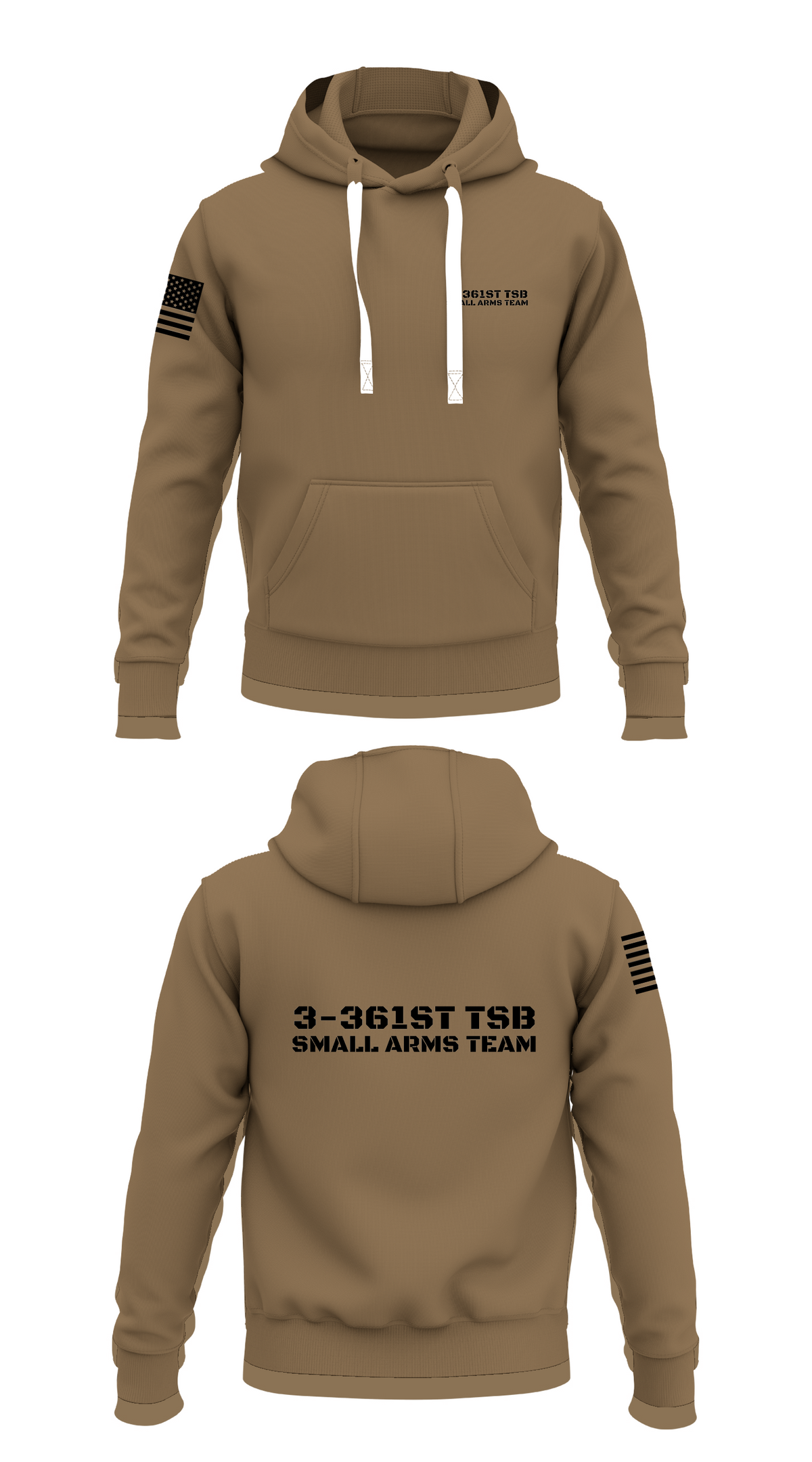 3-361st TSB Small Arms Team Store 1  Core Men's Hooded Performance Sweatshirt - 54439473916