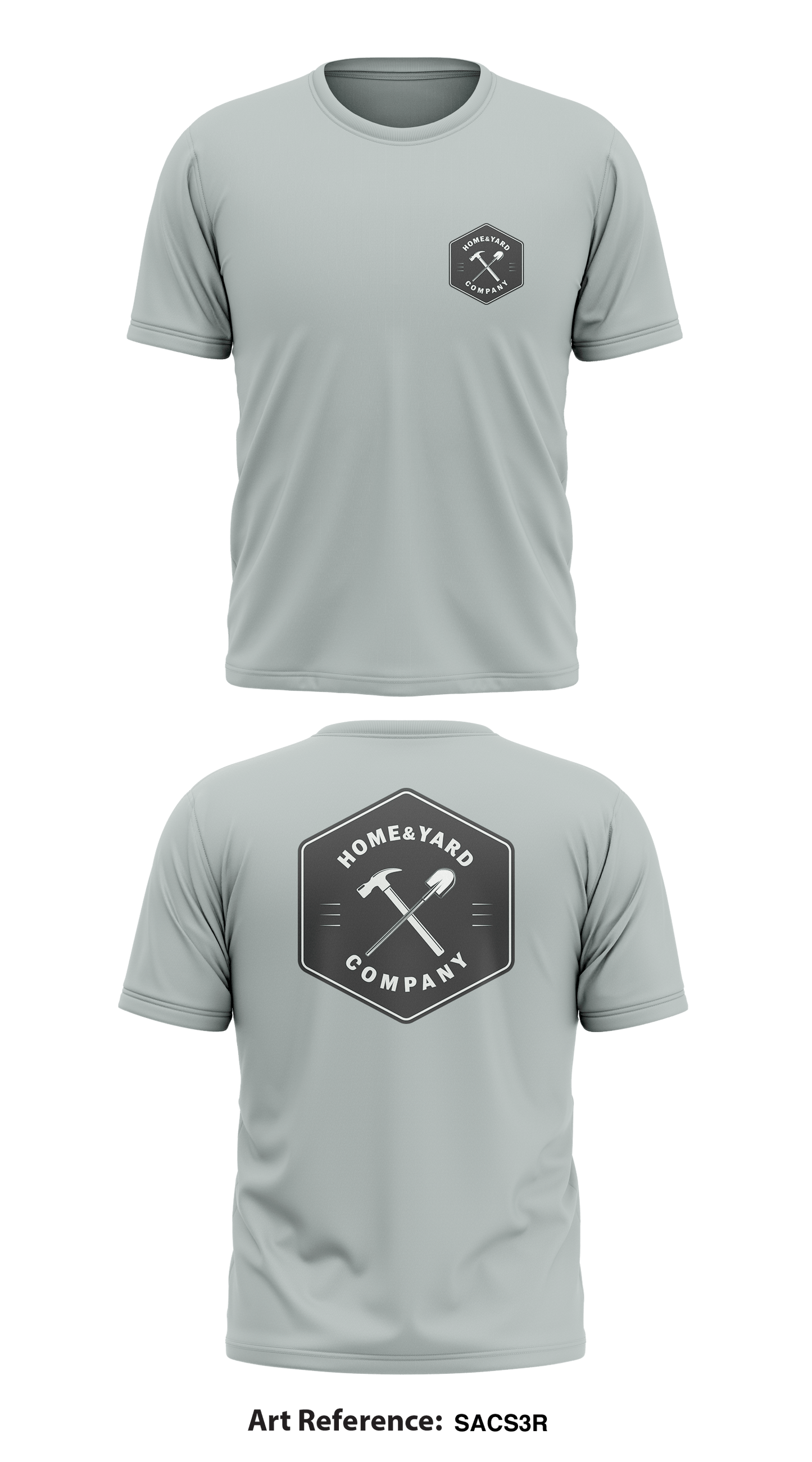 Home & Yard Co. Store 1 Core Men's SS Performance Tee - saCS3r