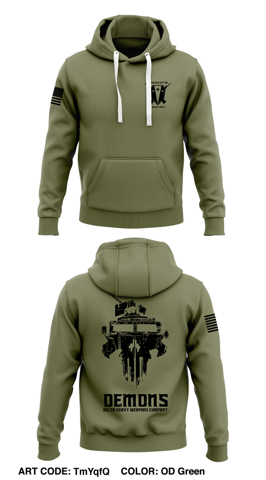 D Co 2bn 113 INF  Store 1  Core Men's Hooded Performance Sweatshirt - TmYqfQ