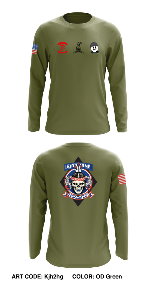 A Co 1-501 Store 1 Core Men's LS Performance Tee - Kjh2hg