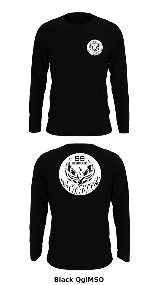 S6 Karate Store 1 Core Men's LS Performance Tee - QglMSO