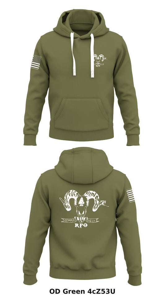 Range Patrol Operations  Store 1  Core Men's Hooded Performance Sweatshirt - 4cZ53U