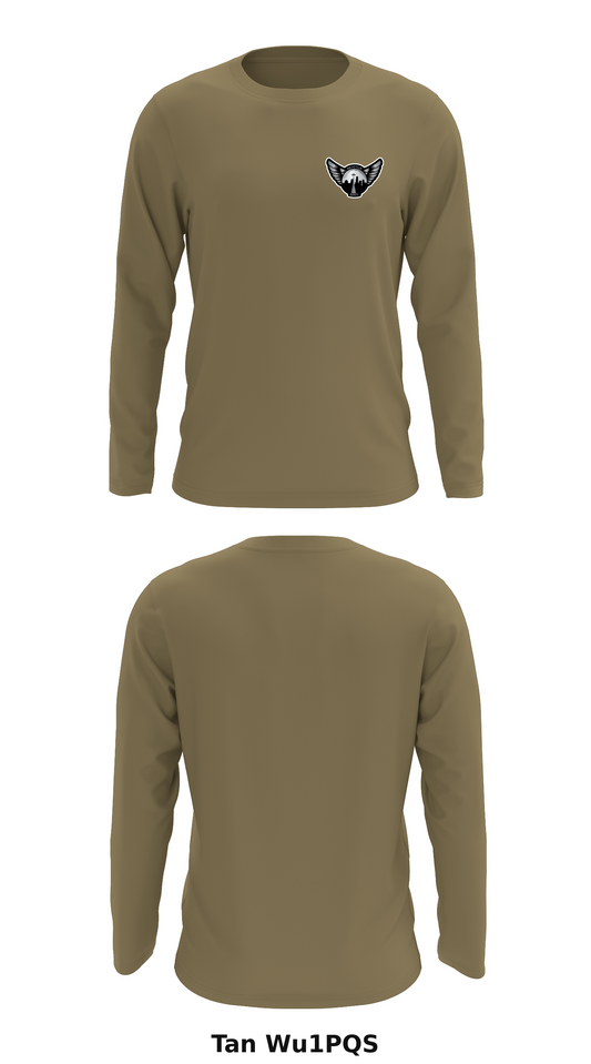 Seattle Special Response Team Store 1 Core Men's LS Performance Tee - Wu1PQS