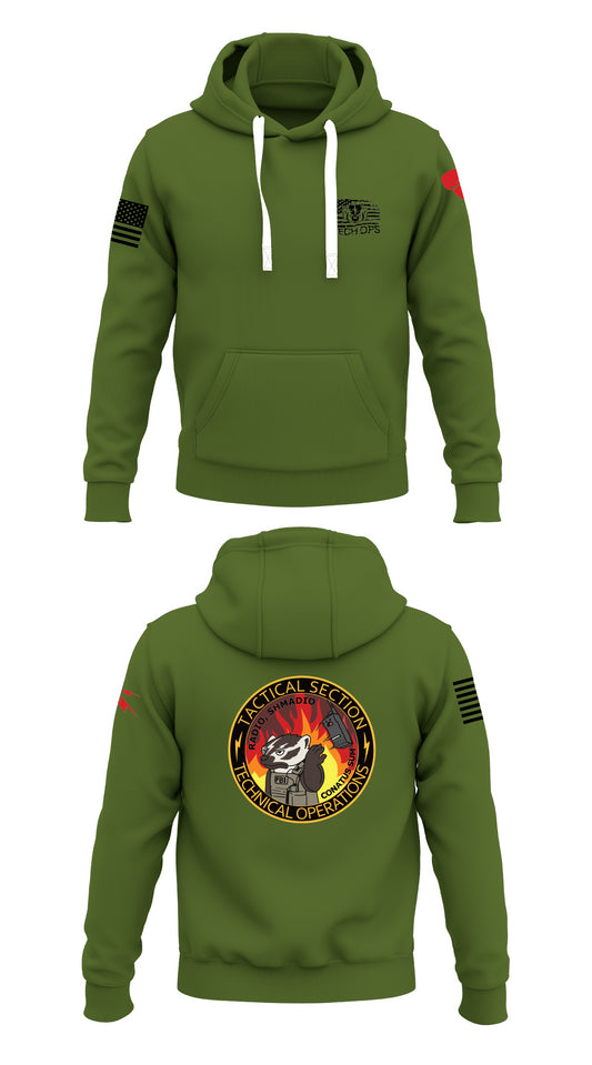 Hostage Rescue Team / Technical Operations Squad Store 1  Core Men's Hooded Performance Sweatshirt - 83679884704