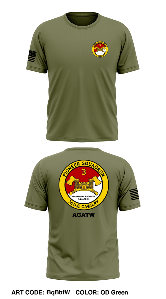 3d CR, RES, S1 Store 1 Core Men's SS Performance Tee - BqBbfW