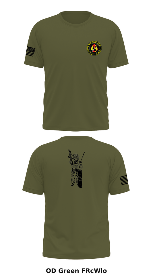 F Co, 2 BN, 8th MARDIV Store 1 Core Men's SS Performance Tee - FRcWlo