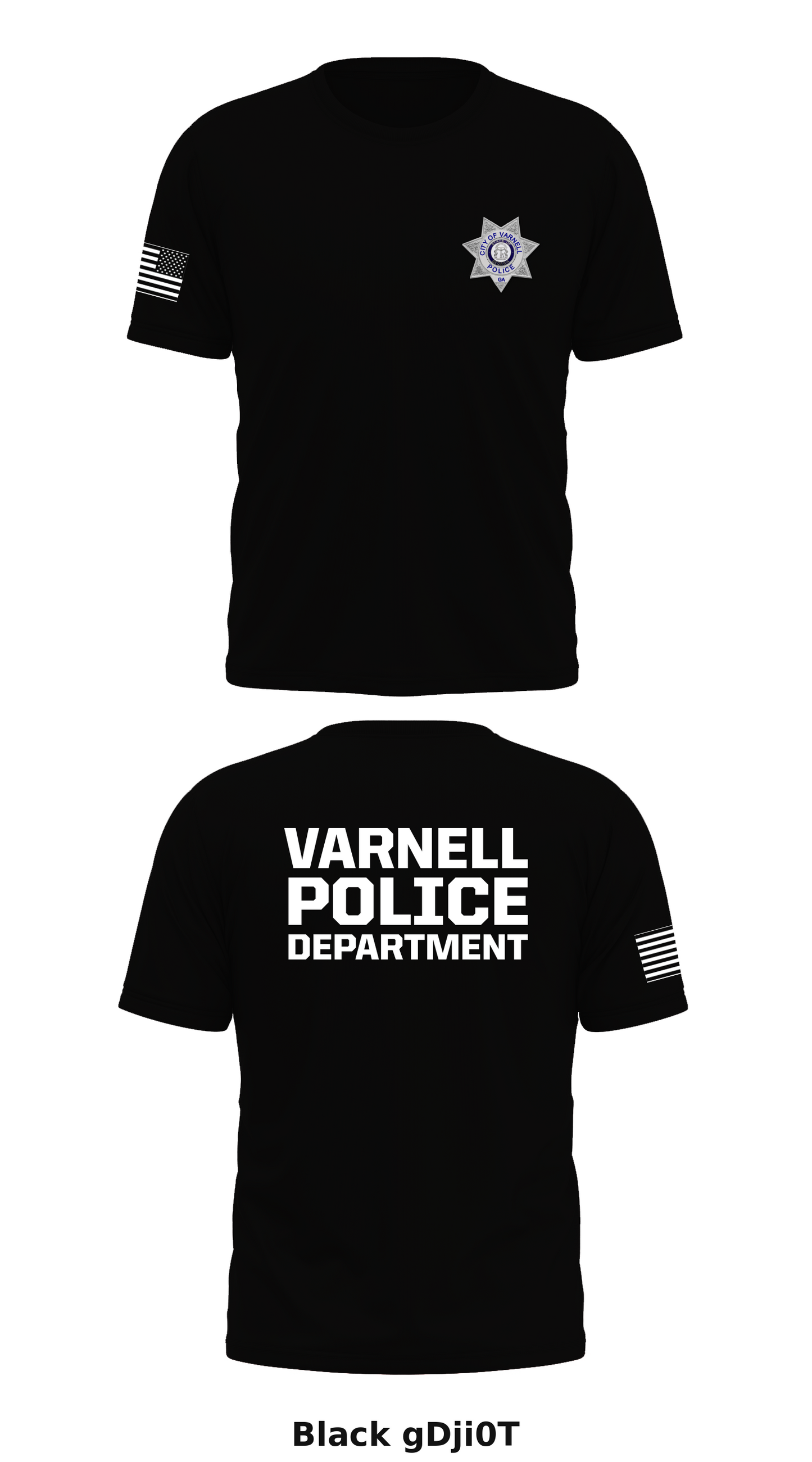 Varnell Police Department Store 1 Core Men's SS Performance Tee - gDji0T