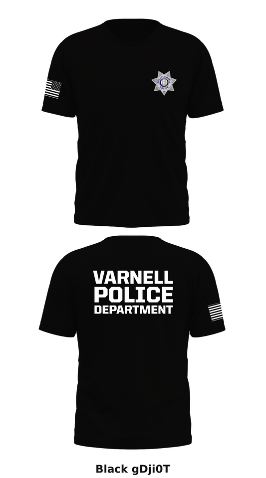 Varnell Police Department Store 1 Core Men's SS Performance Tee - gDji0T