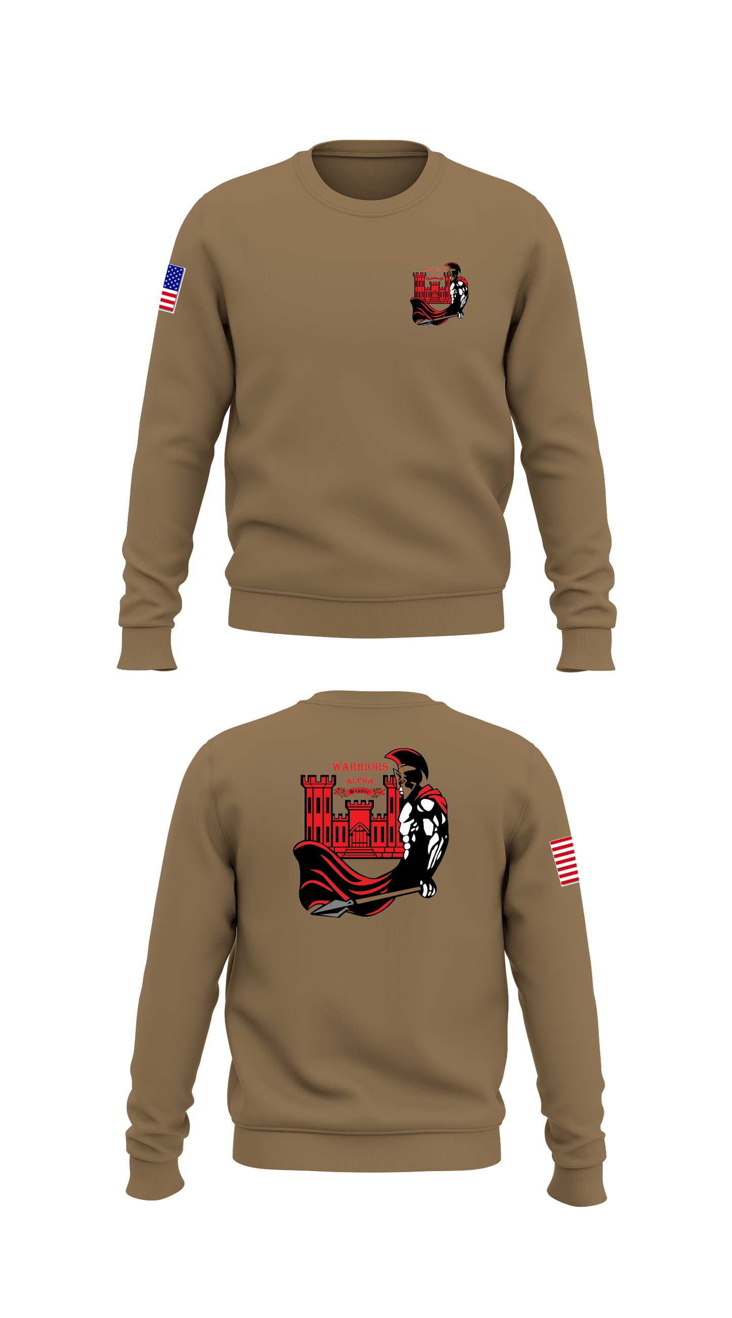 A Company, 10 BEB Store 1 Core Men's Crewneck Performance Sweatshirt - 94833694314