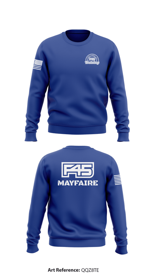 F45 Training Mayfaire Store 1 Core Men's Crewneck Performance Sweatshirt - Qqz8Te