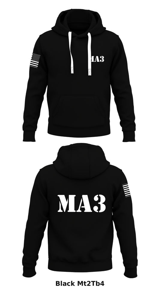 MA3 Store 1  Core Men's Hooded Performance Sweatshirt - Mt2Tb4