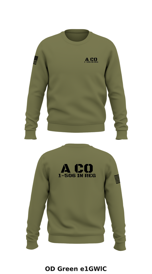 A Co, 1-506 IN REG Store 1 Core Men's Crewneck Performance Sweatshirt - e1GWlC