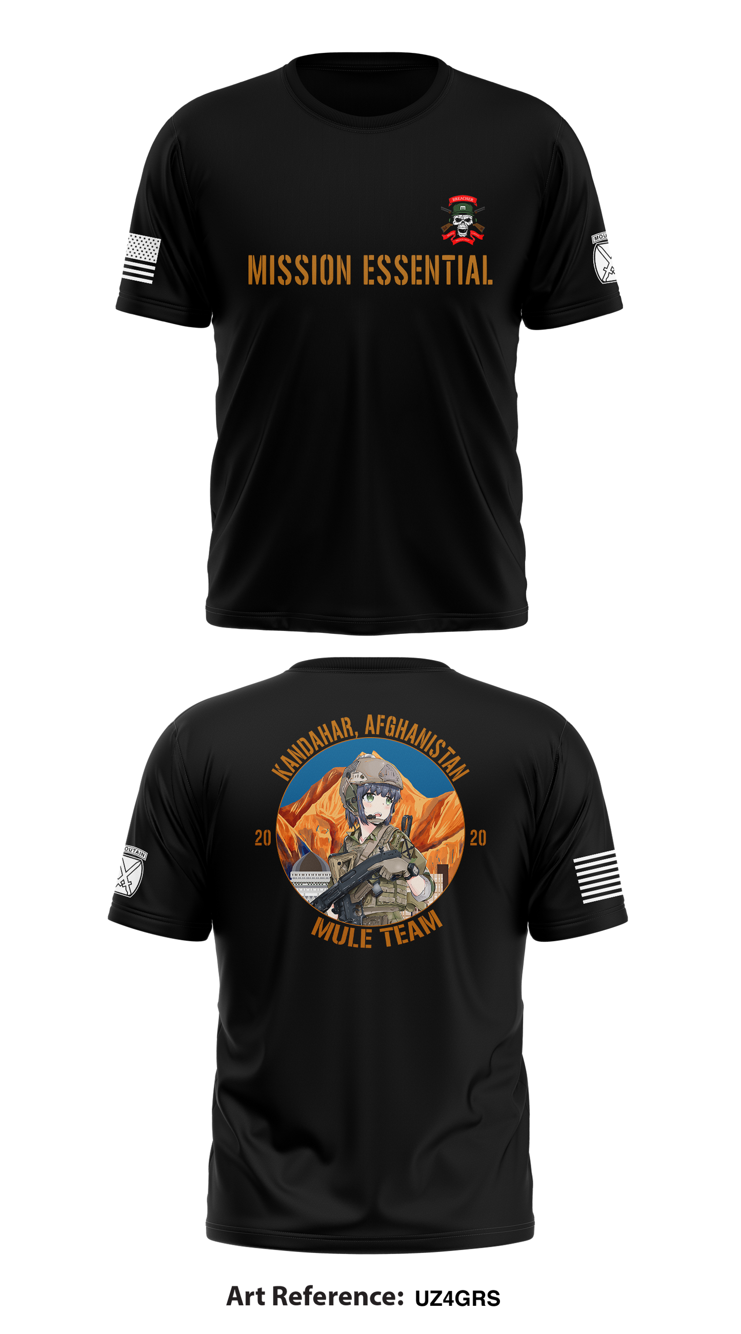 B CO, 7TH BEB, 1BCT 10TH MTN DIV Store 1 Core Men's SS Performance Tee - uz4grs