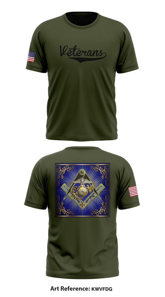 Veterans  Store 1 Core Men's SS Performance Tee - KWvFDG