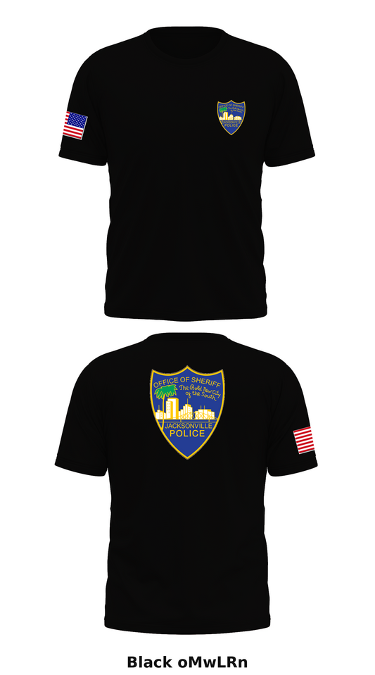 Jacksonville Sheriff’s Office Store 1 Core Men's SS Performance Tee - oMwLRn
