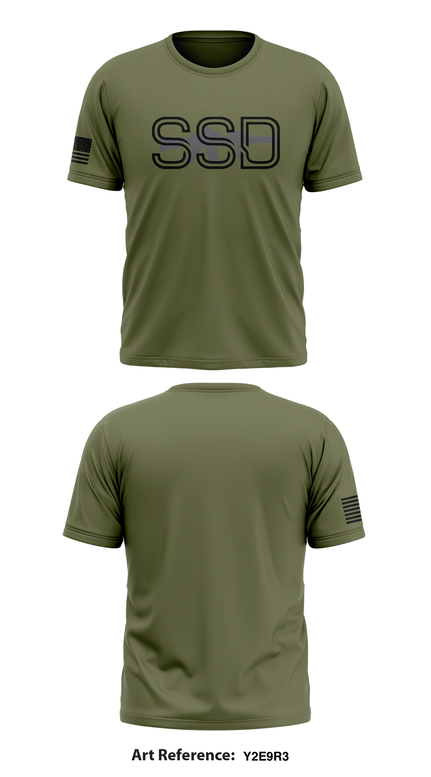 SSD Store 1 Core Men's SS Performance Tee - y2E9r3
