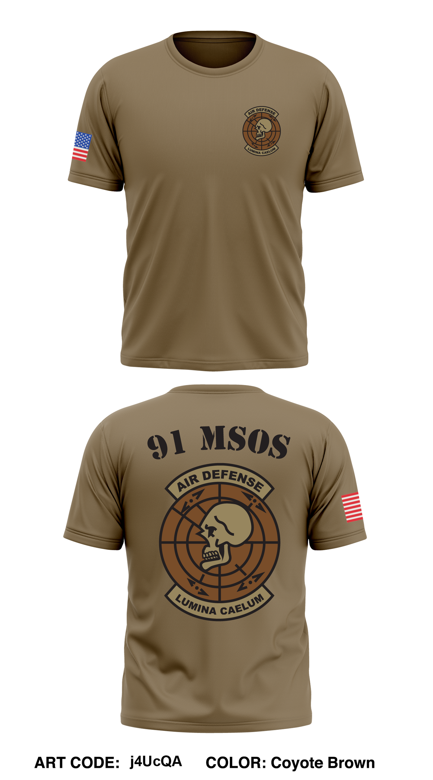 91 MSOS Air Defense Store 1 Core Men's SS Performance Tee - j4UcQA