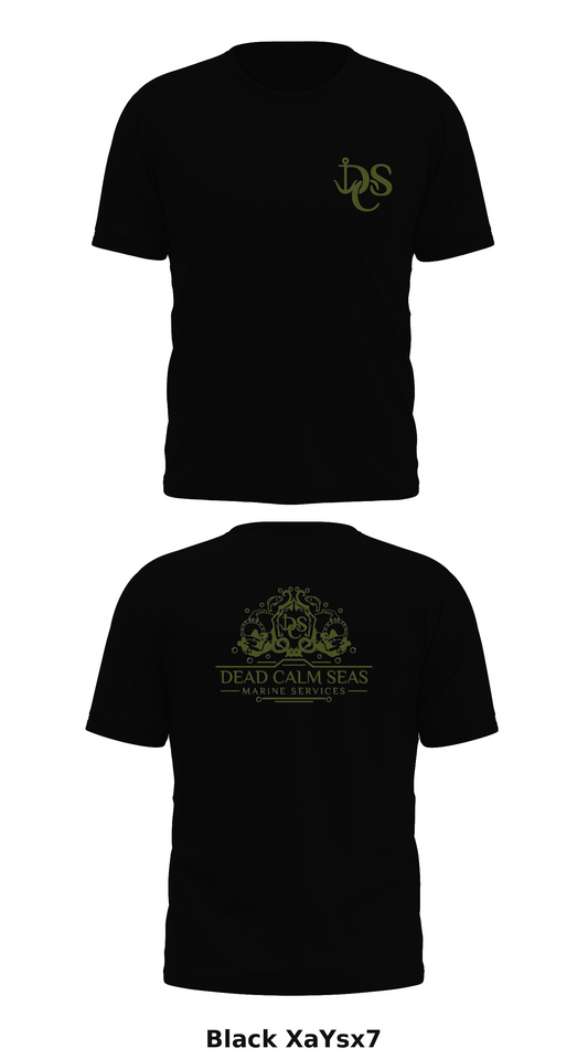 Dead Calm Seas Marine Services  Store 1 Core Men's SS Performance Tee - XaYsx7