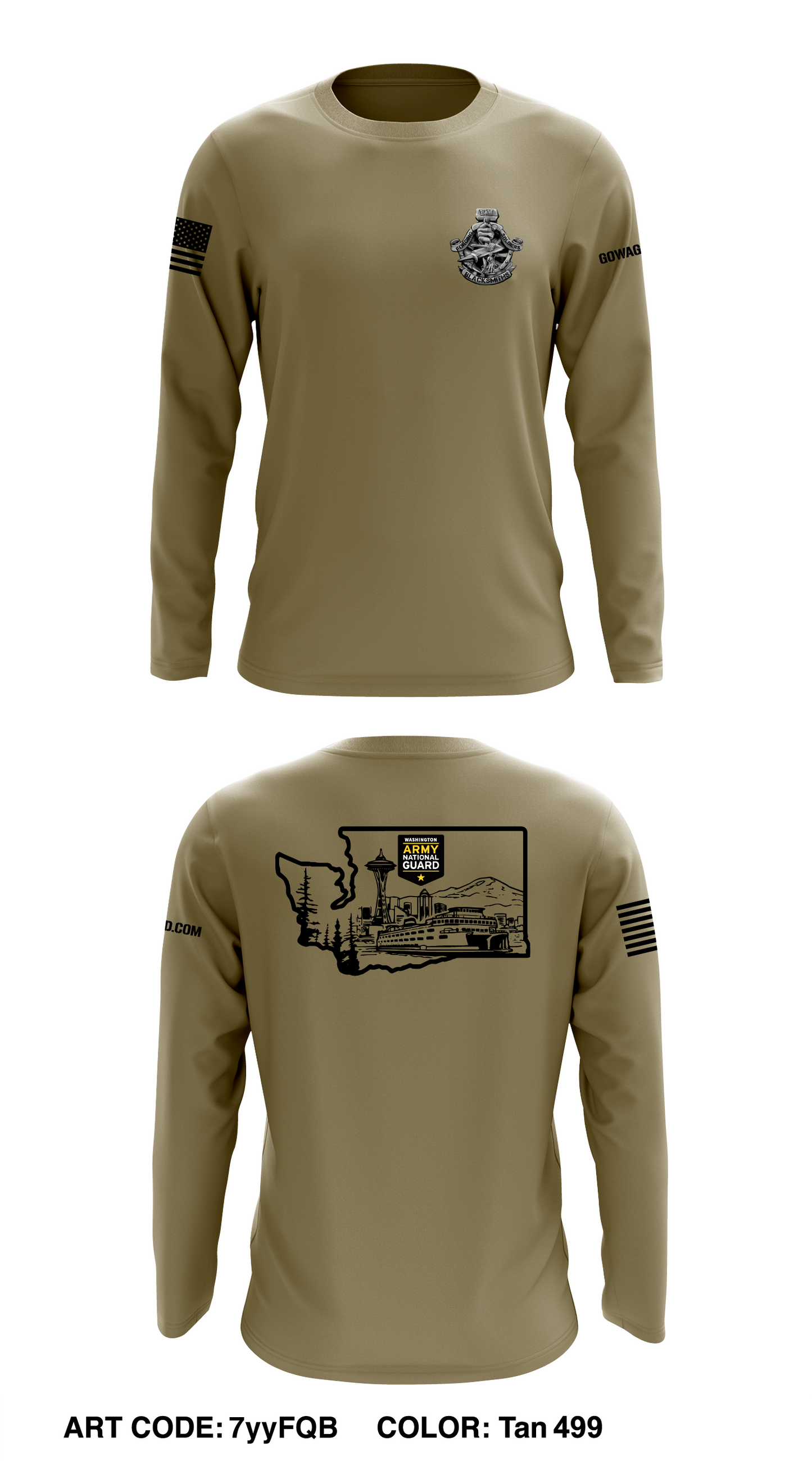 B co RRB  Store 1 Core Men's LS Performance Tee - 7yyFQB