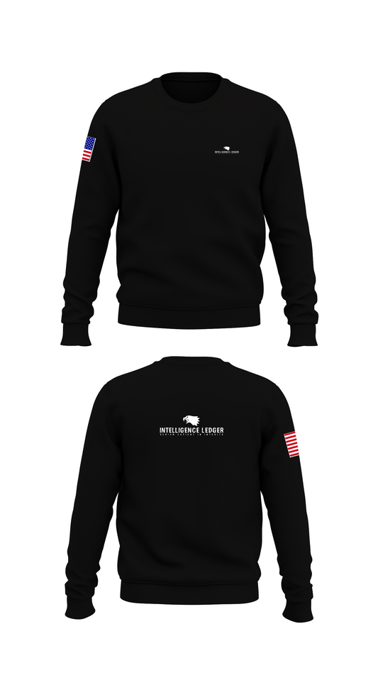 Intelligence Ledger Store 1 Core Men's Crewneck Performance Sweatshirt - 48874829050