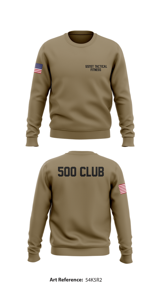 1221st Store 1 Core Men's Crewneck Performance Sweatshirt - 54K5r2